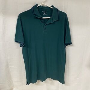 Bonobos Slim Fit Green Pima Cotton Polo Shirt Men’s Medium